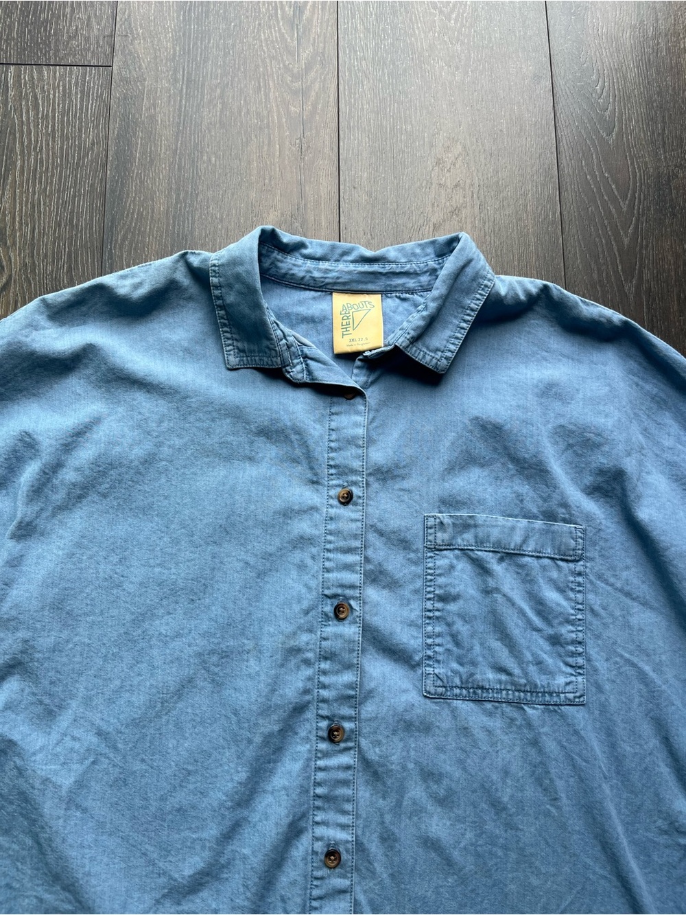 Thereabouts Denim Button-Up Shirt - Picture 4 of 13